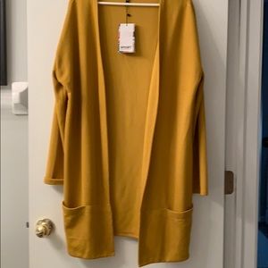 I smash casual cardigan gold XXL